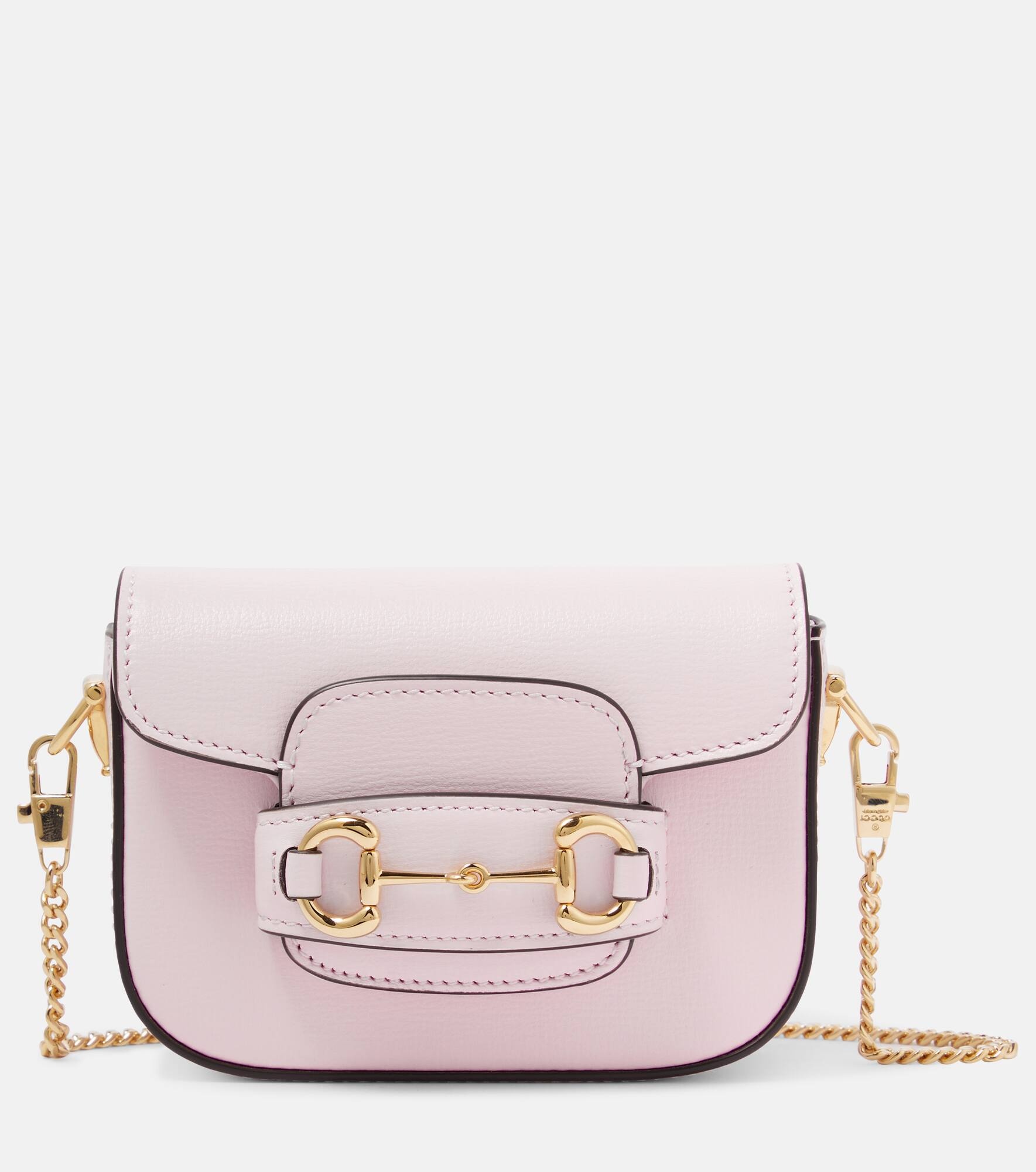 Horsebit 1955 Super Mini leather crossbody bag - 1