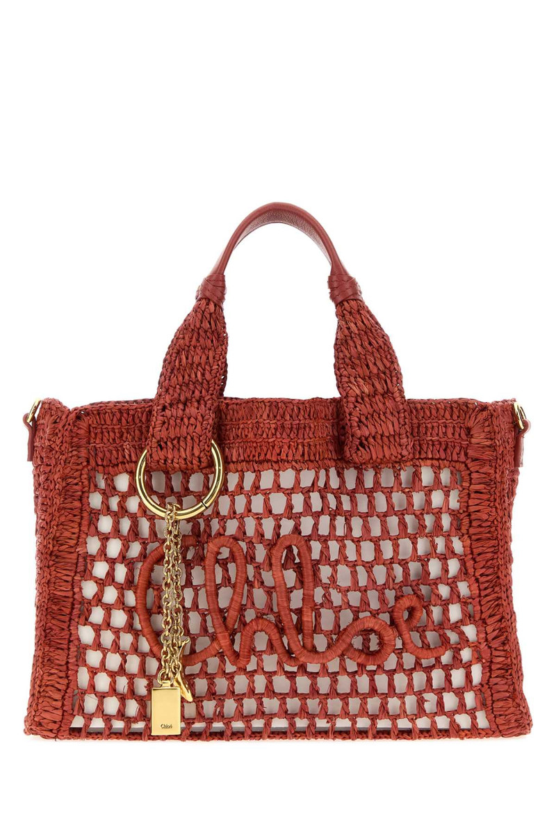 Chloé Summer Banana Tote Bag — Red 1