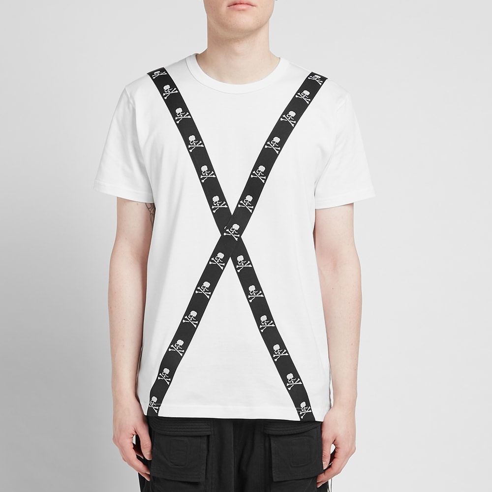 MASTERMIND WORLD Tape Back Detail Tee - 4