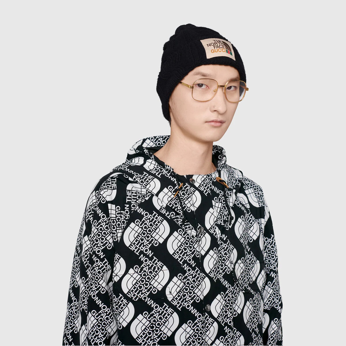 The North Face x Gucci nylon mountain jacket - 5