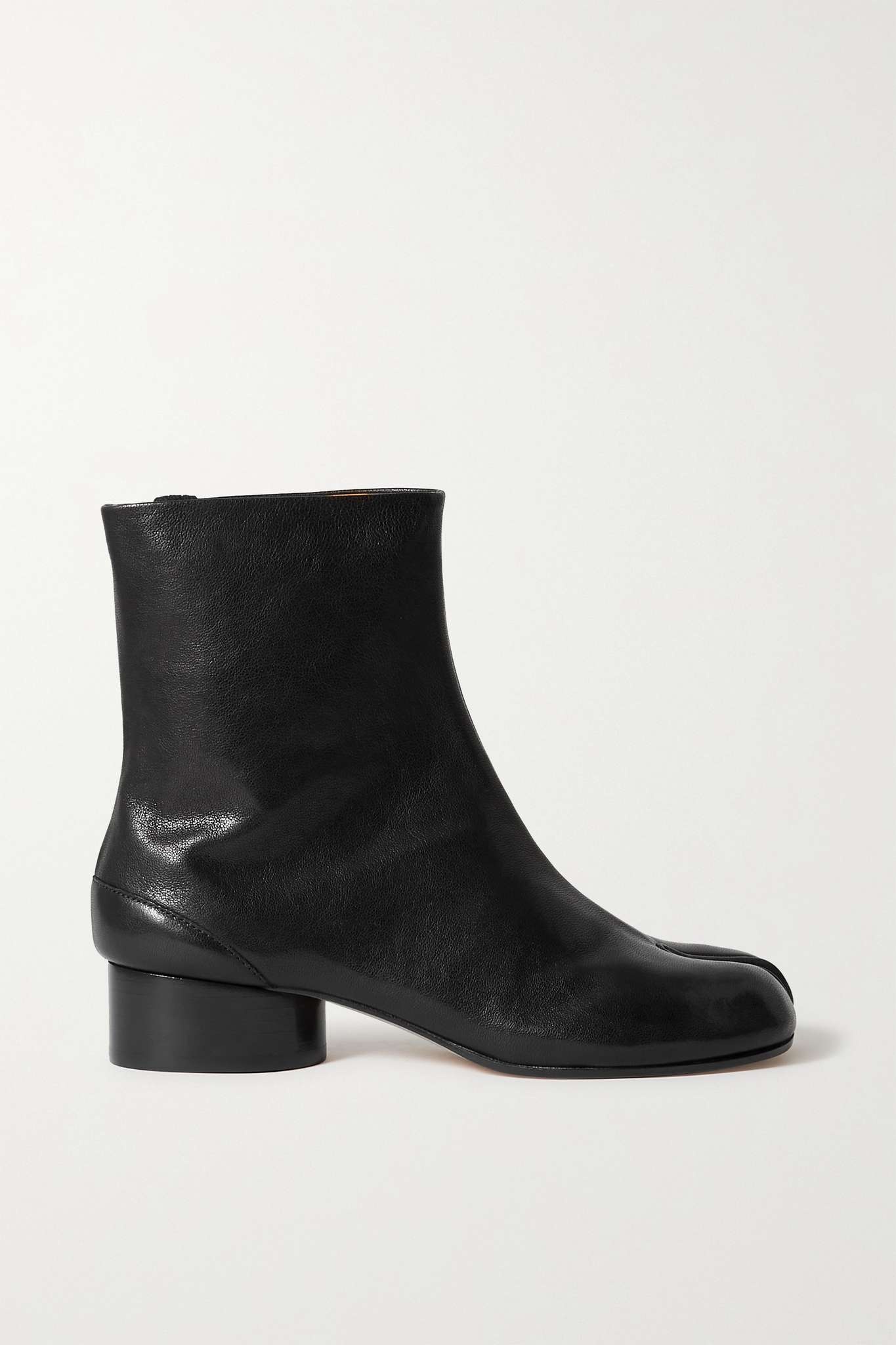 Tabi split toe leather ankle boots - 1