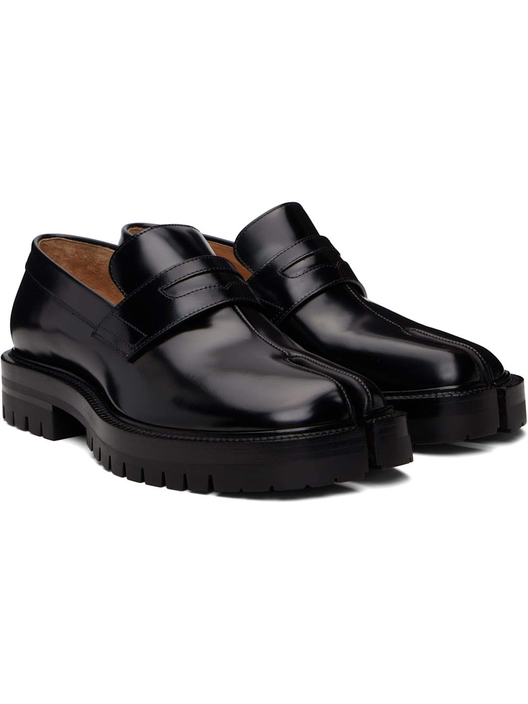 Black Tabi Loafers - 4
