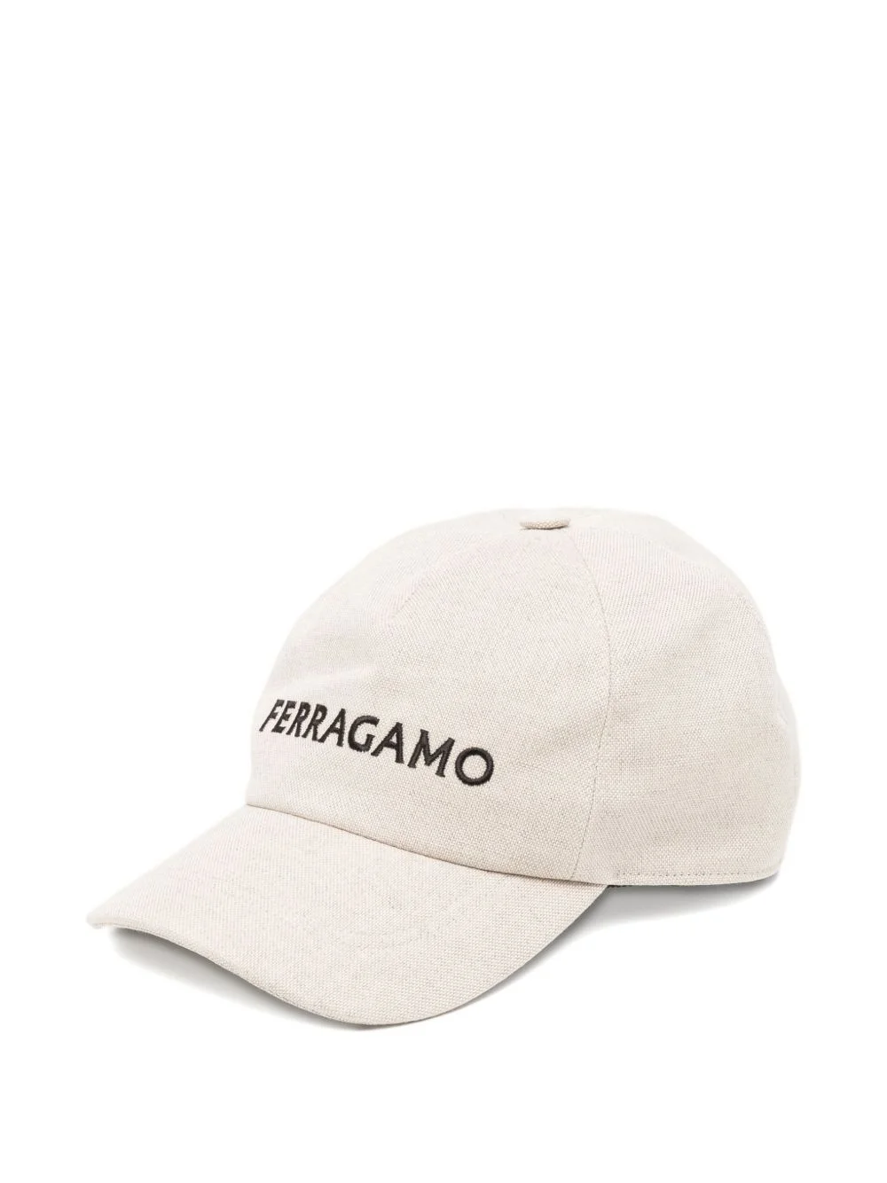 embroidered-logo baseball cap - 1