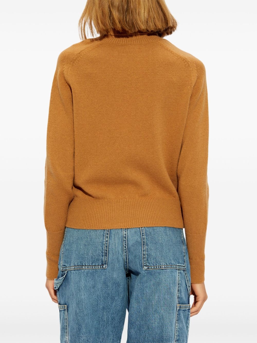 roll-neck wool jumper - 4