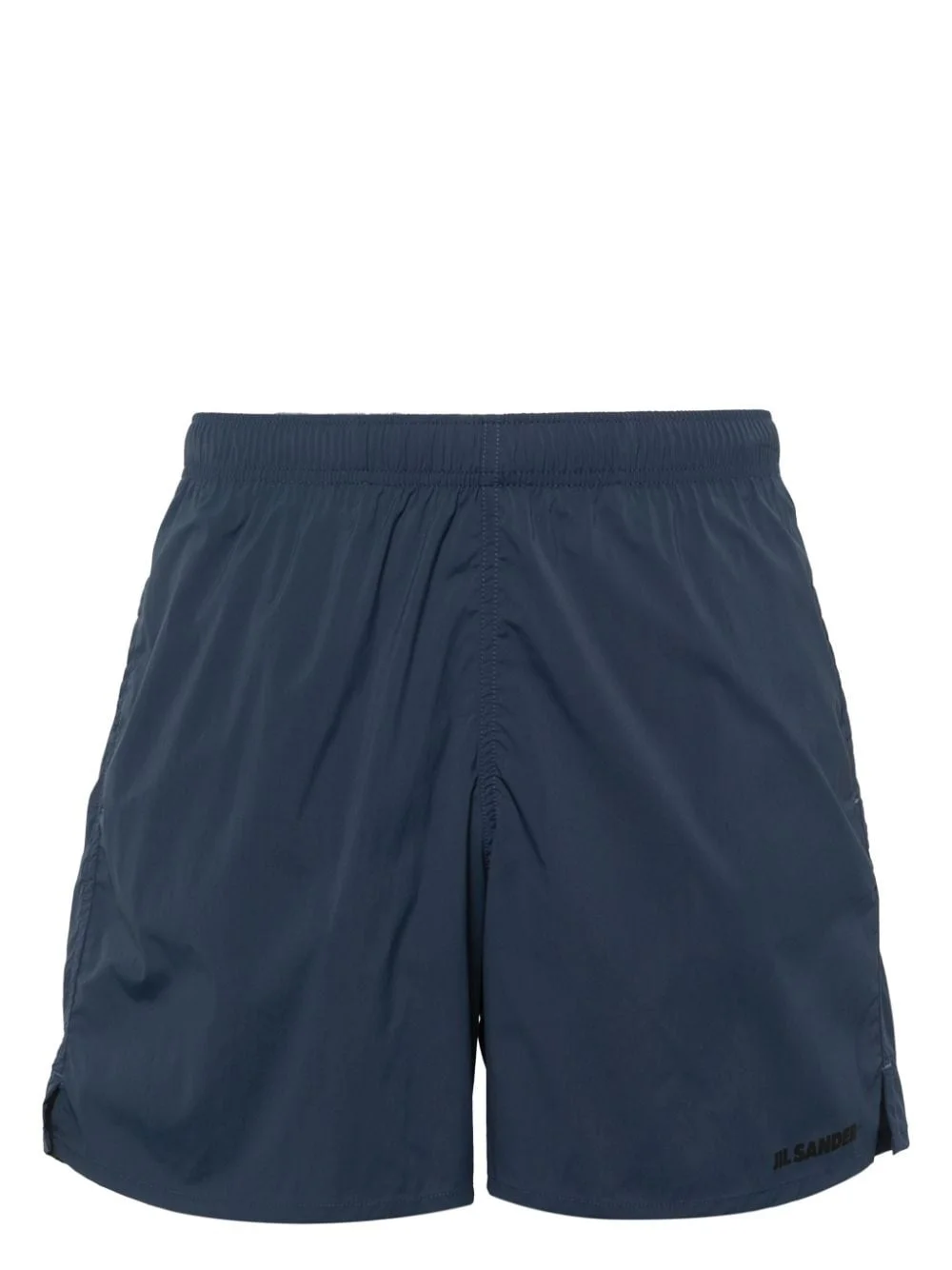 logo-print swim shorts - 1