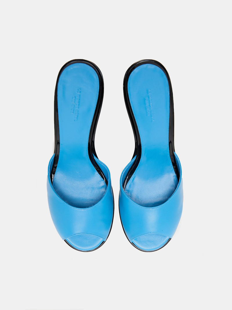 Kim Sion Cherry Mule / Azur Leather 3