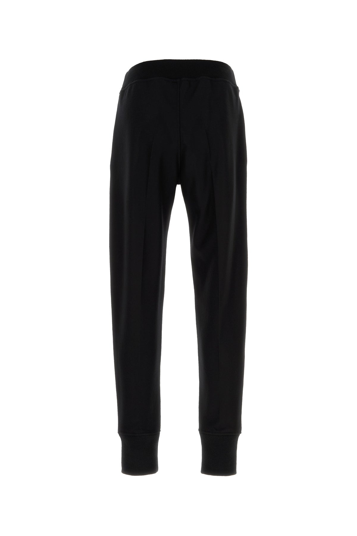 Black wool joggers - 2