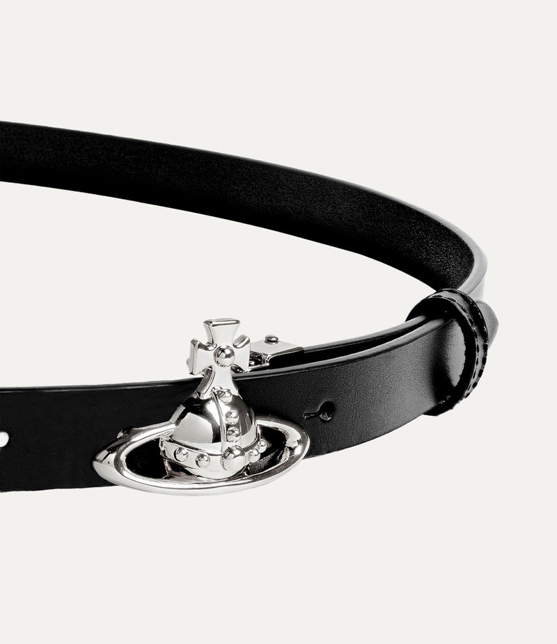 Vivienne Westwood SMALL ORB BUCKLE BELT outlook