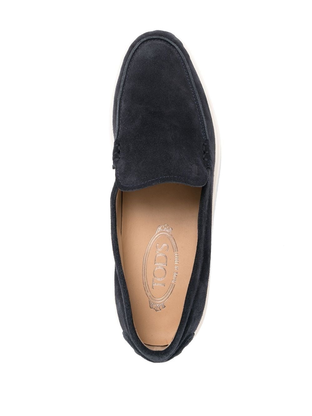 suede slip-on loafers - 4