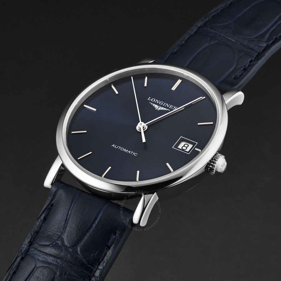 Longines Elegant Automatic Blue Dial Ladies Watch L48094922 - 2