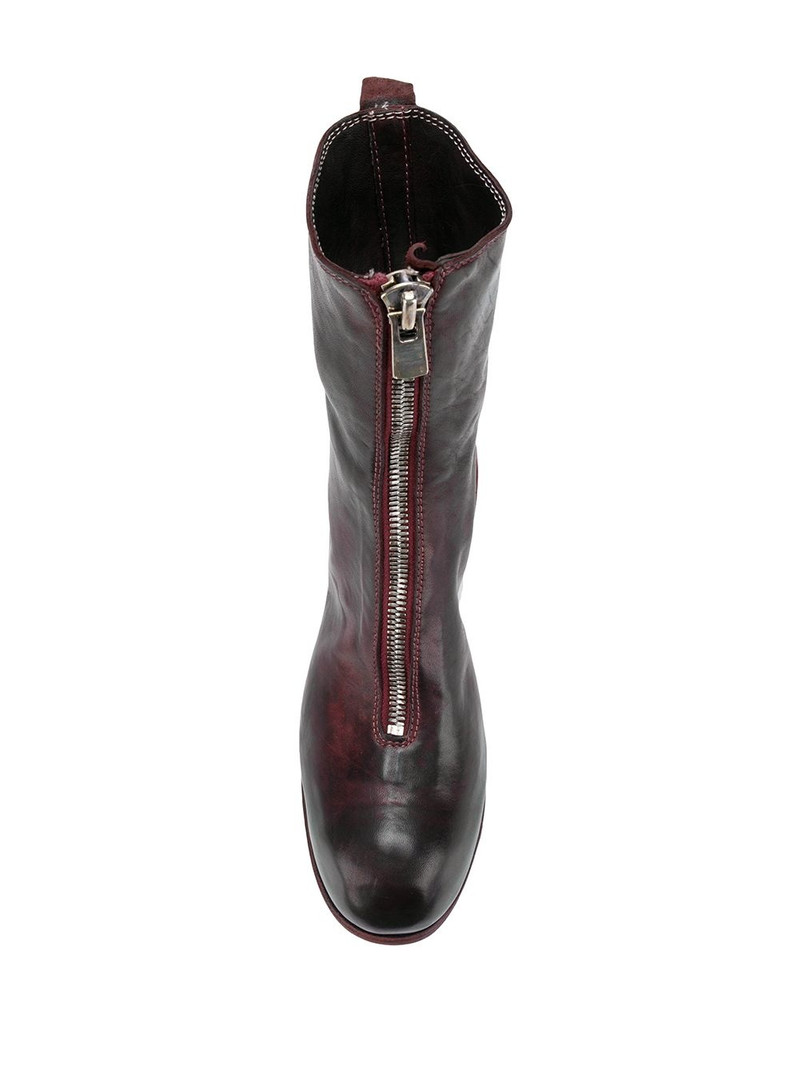 front zip boots 4