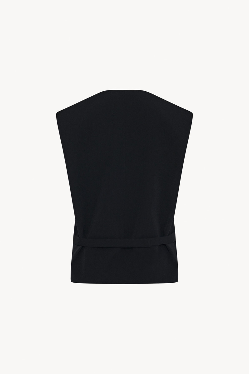The Row Vegas Vest in Wool outlook