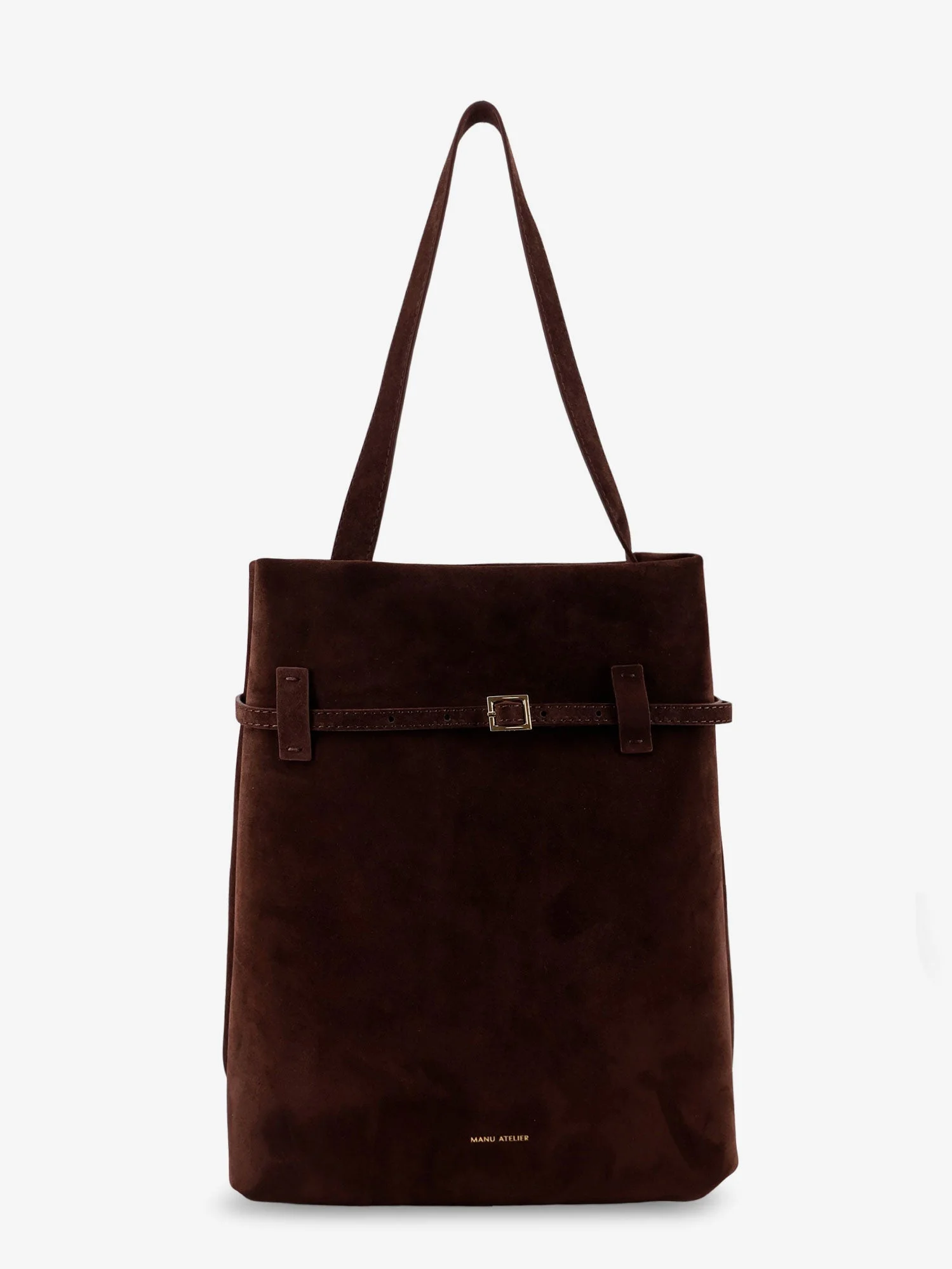 Manu Atelier Suede Tote Du Jour Shoulder Bag - 1