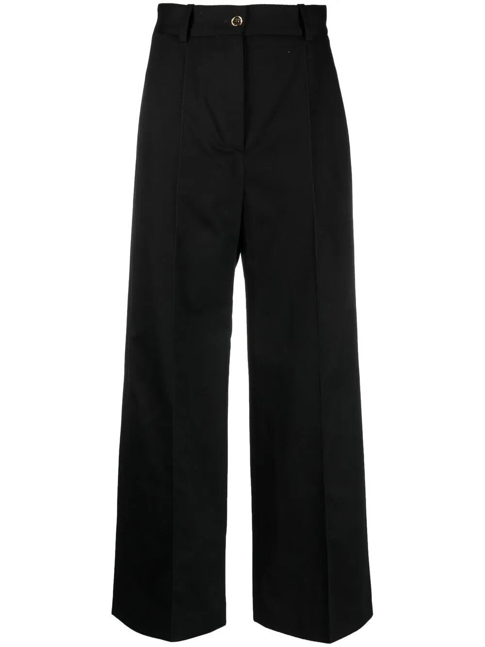 Introducing the "ICONIC" LONG TROUSERS by PATOU, a sophisticated piece in the pants category. Crafte - 1