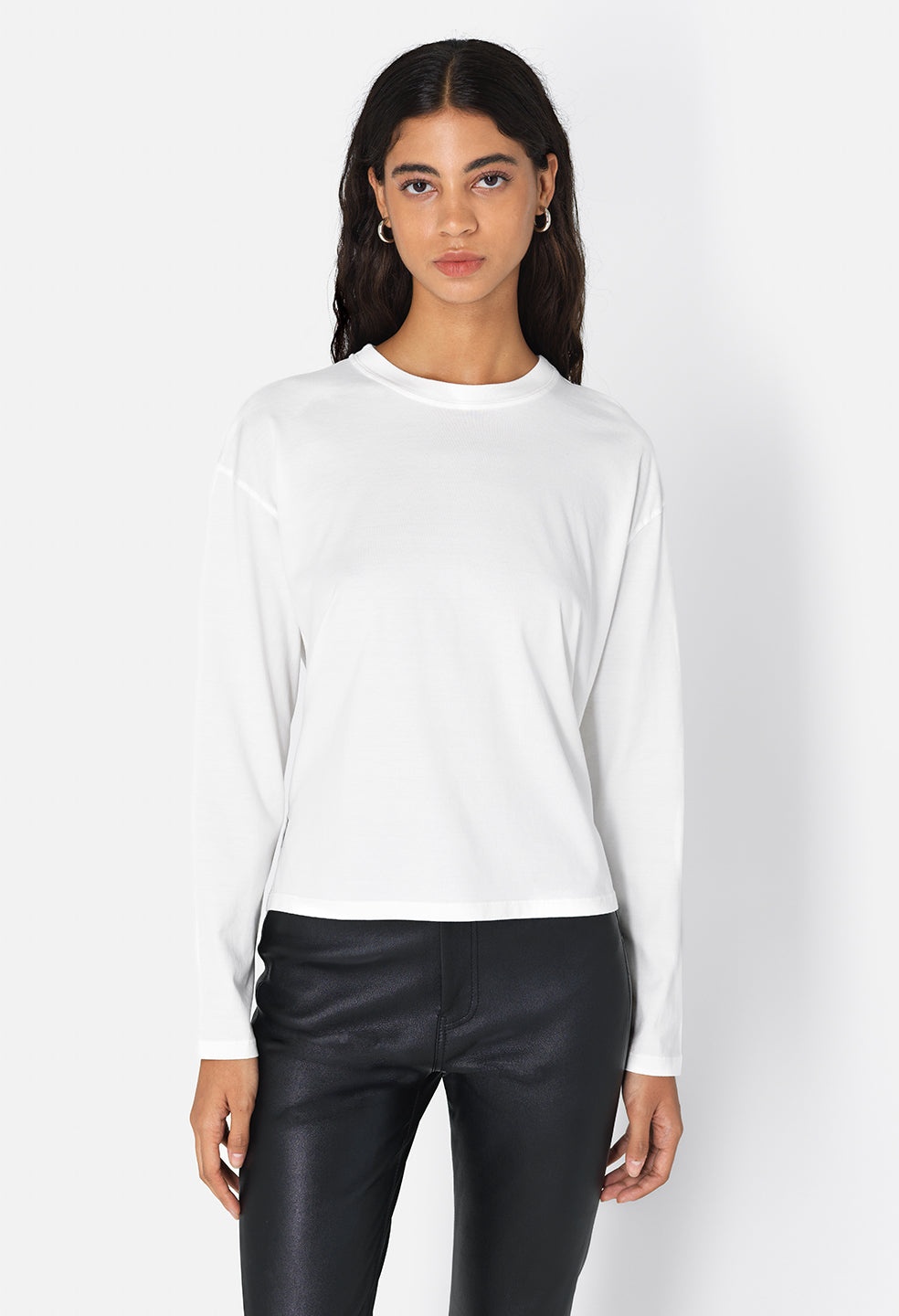 FINLEY LS BOXY TEE - 1