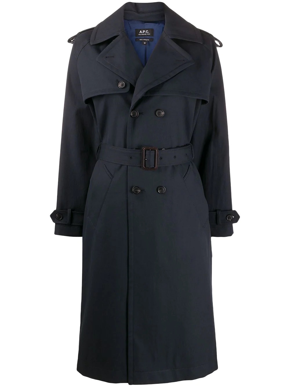 Simone double-breasted trench coat - 1