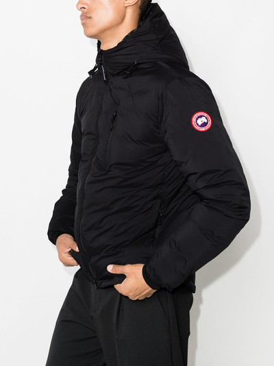 Canada Goose logo patch lodge jacket outlook