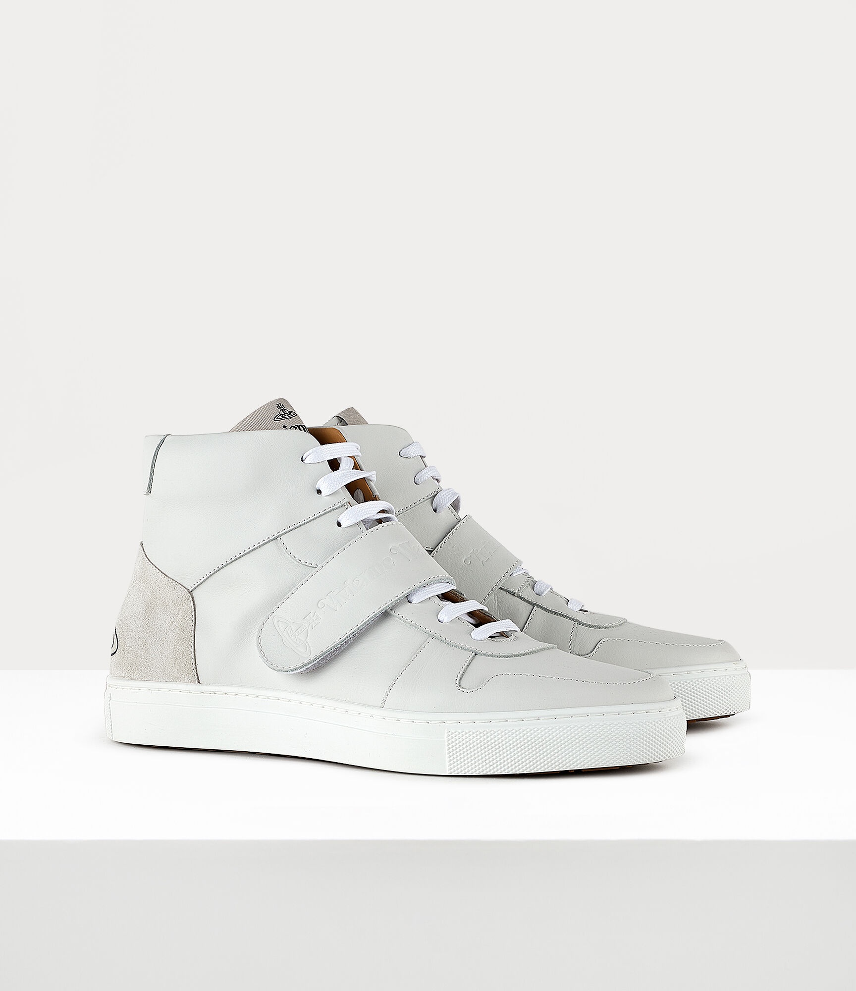 HIGH TOP VELCRO TRAINERS - 2