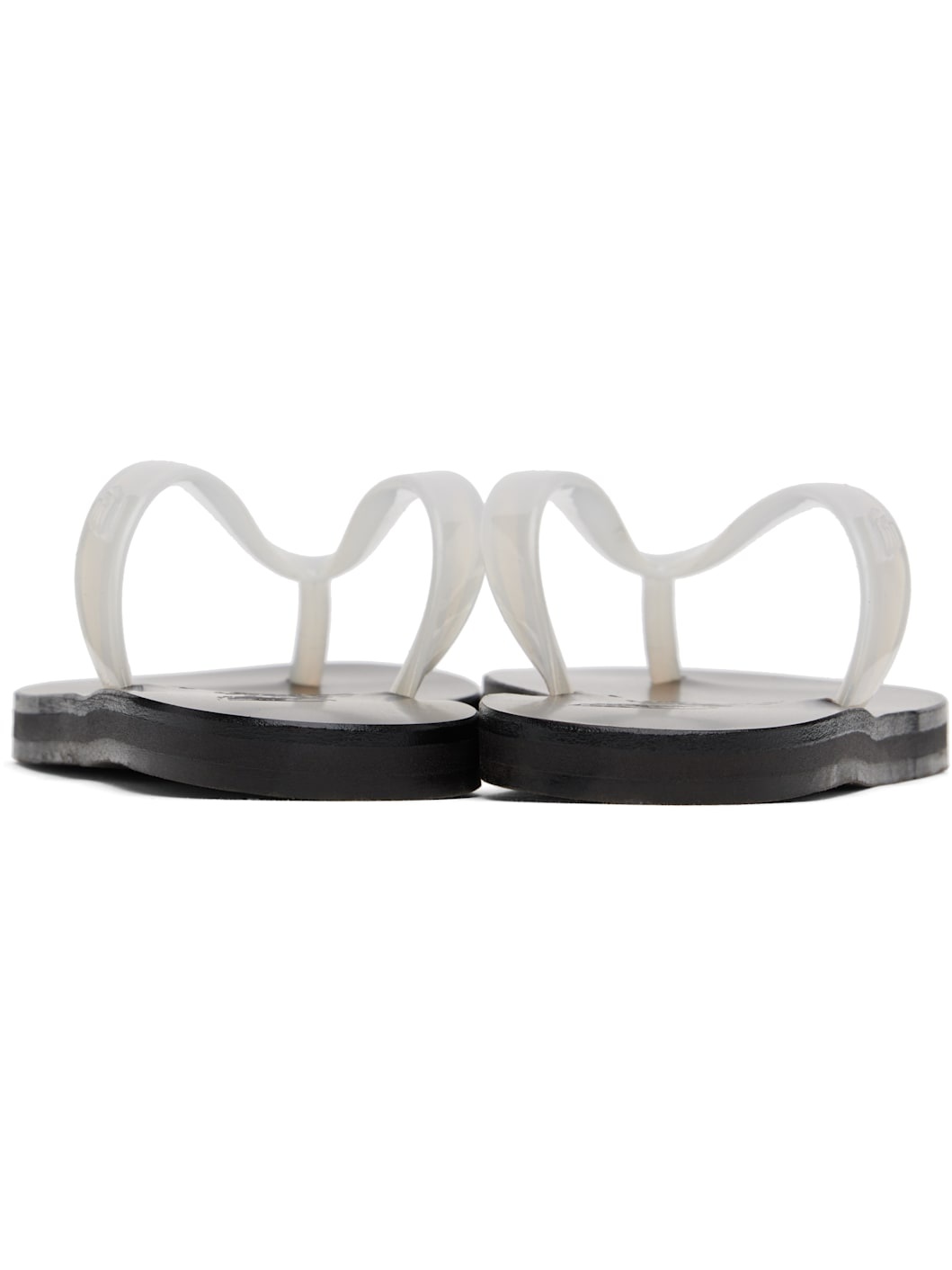 Transparent Saionara Jelly Flip-Flops - 2