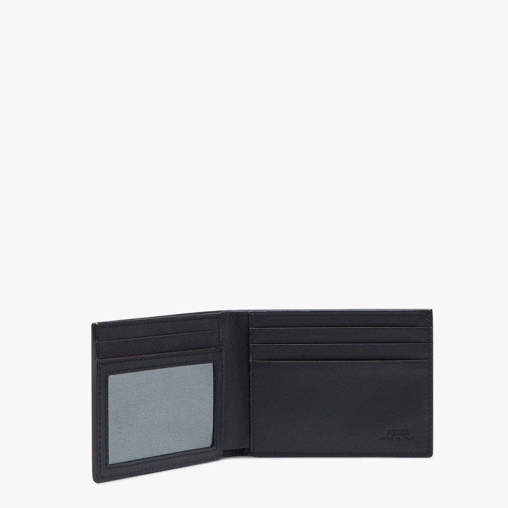 Yellow leather bi-fold wallet - 3