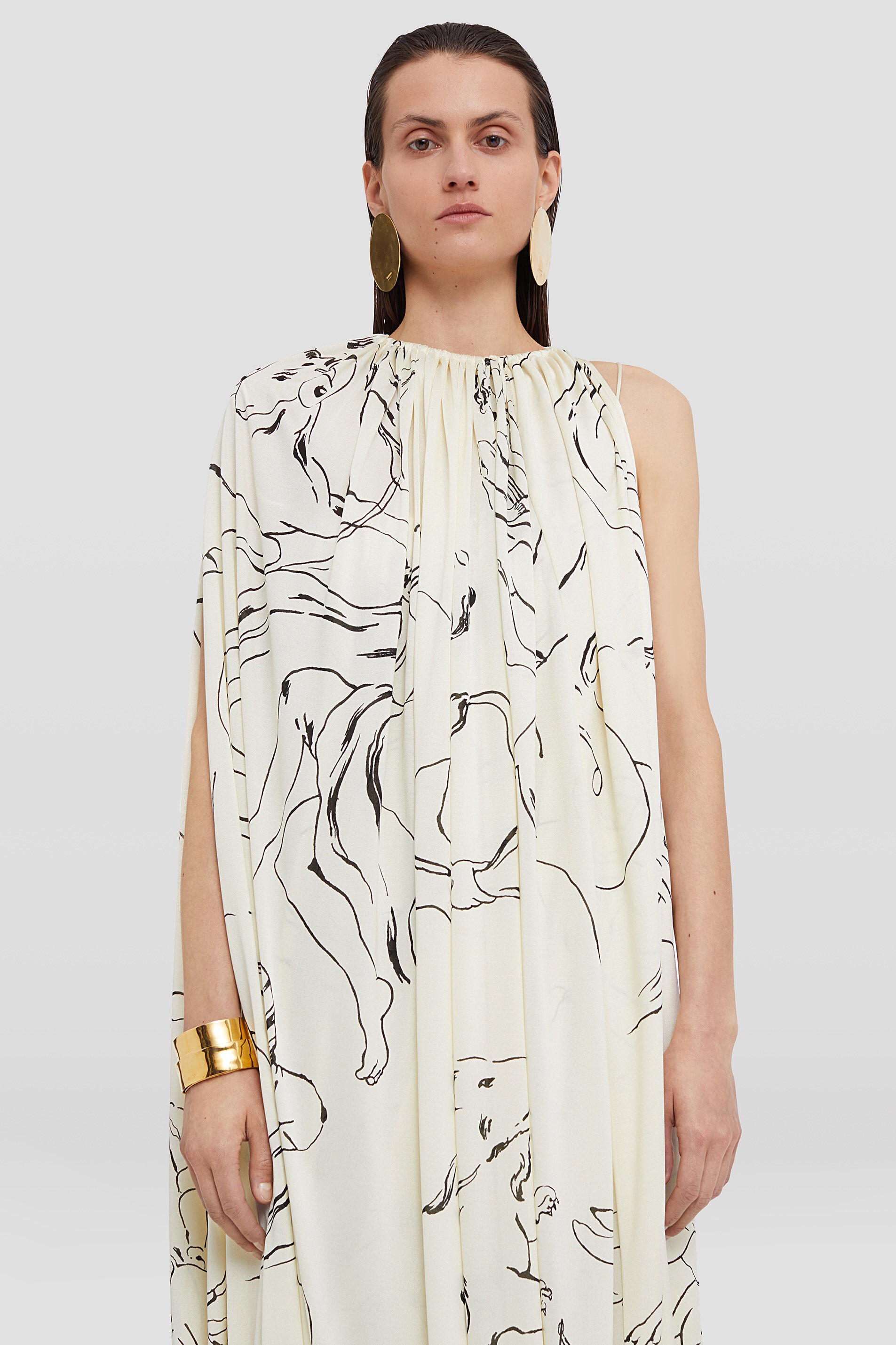 Printed Dress - 5