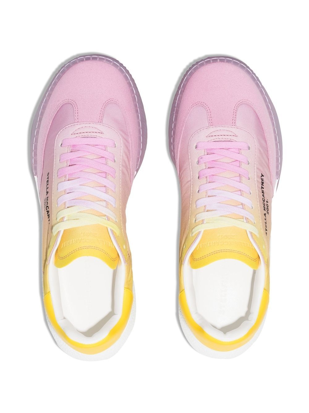 Loop lace-up sneakers - 4