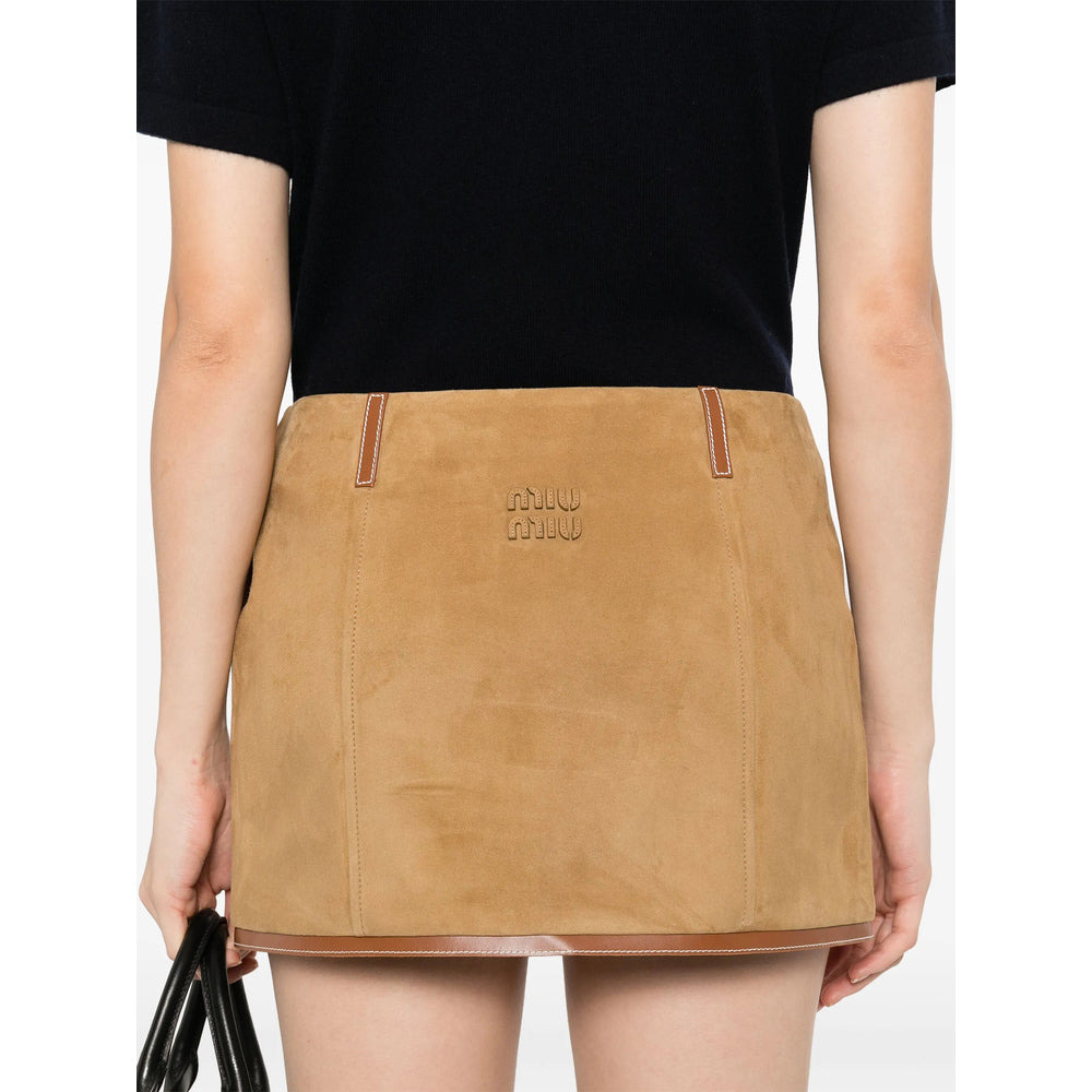 Miu Miu Brown Skirts - Straight Skirts Women - 3
