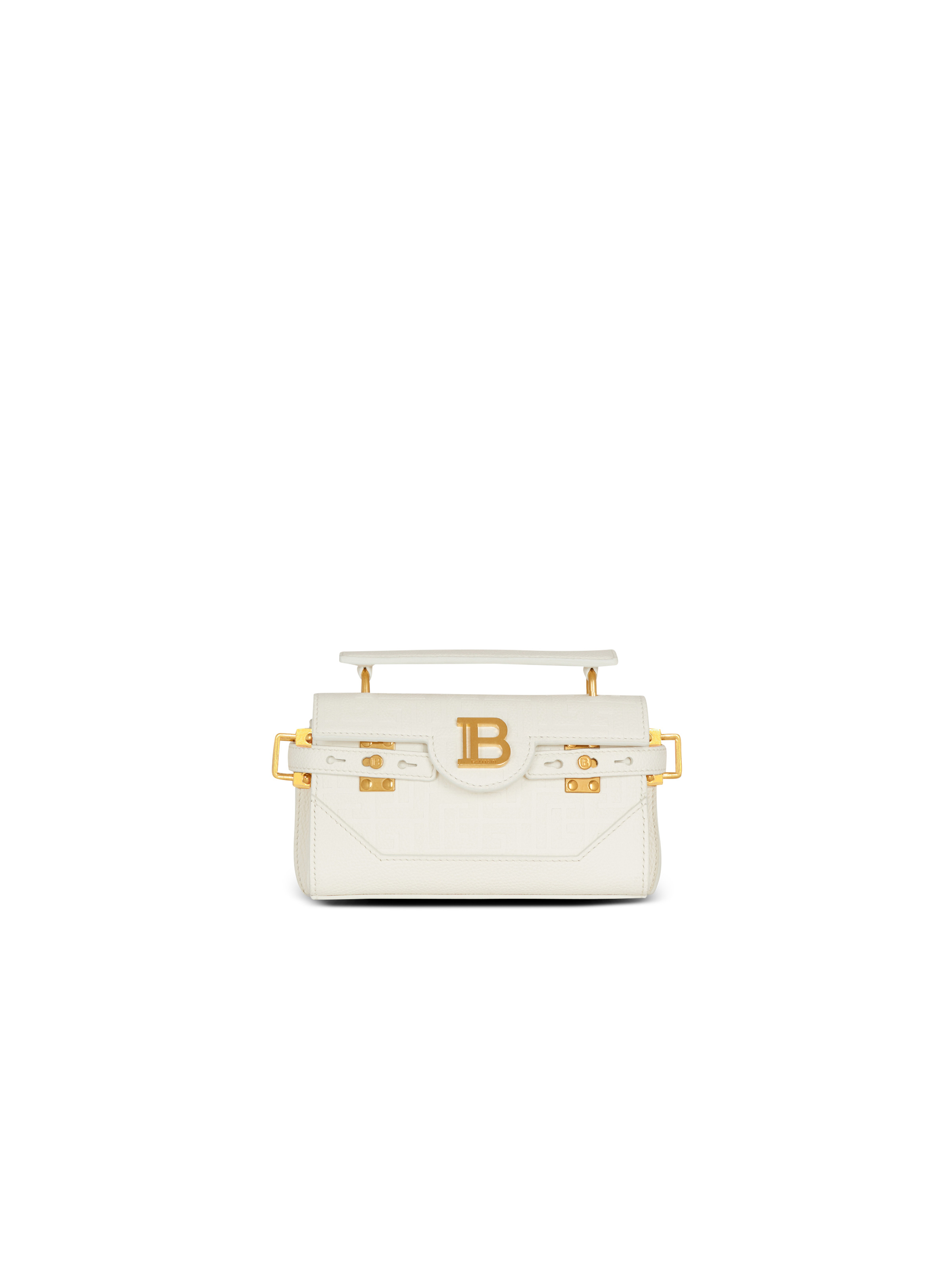 B-Buzz 19 monogram grained leather bag - 1