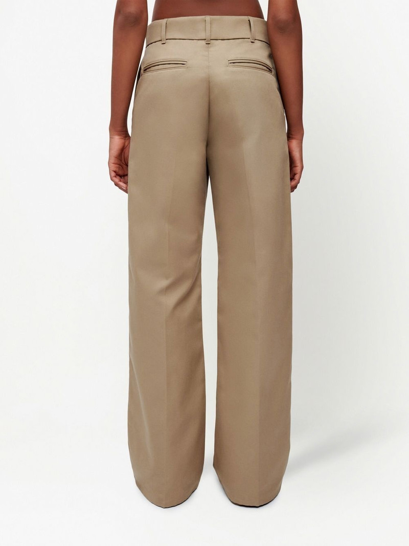 wide-leg cut trousers 4