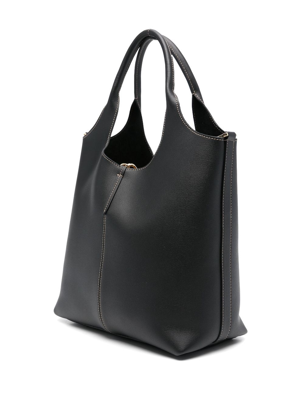 leather tote bag - 3