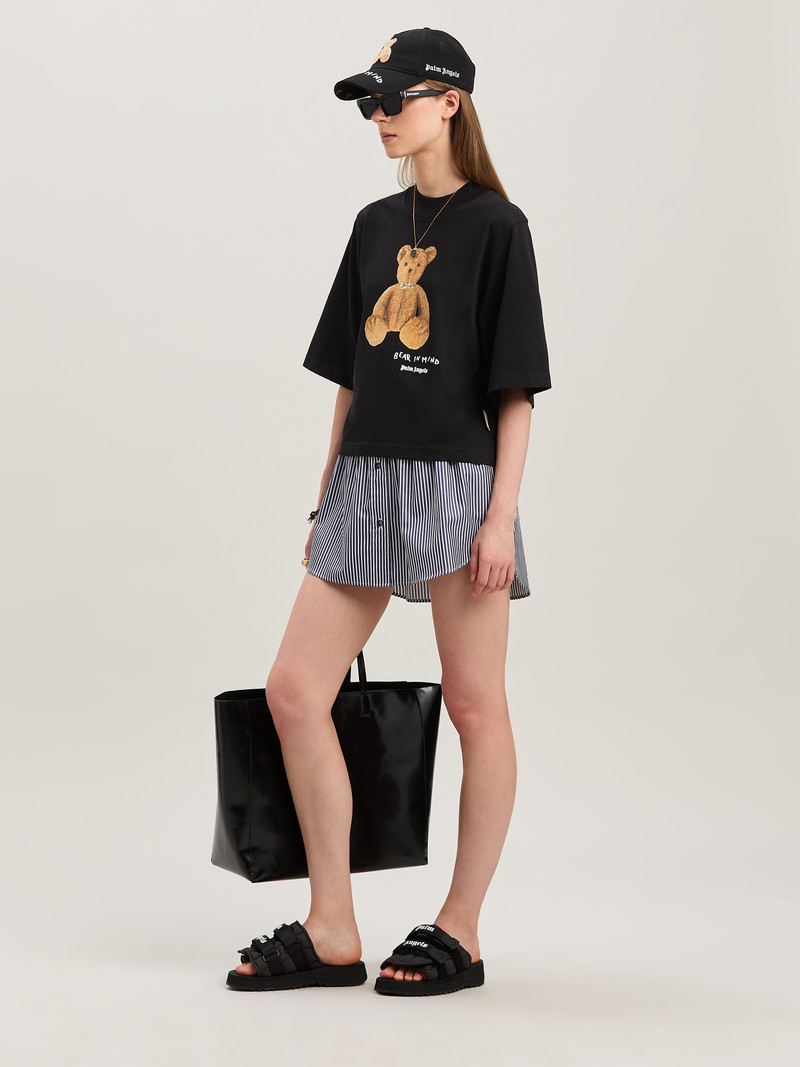 Palm Angels Bear in Mind cropped T-shirt outlook
