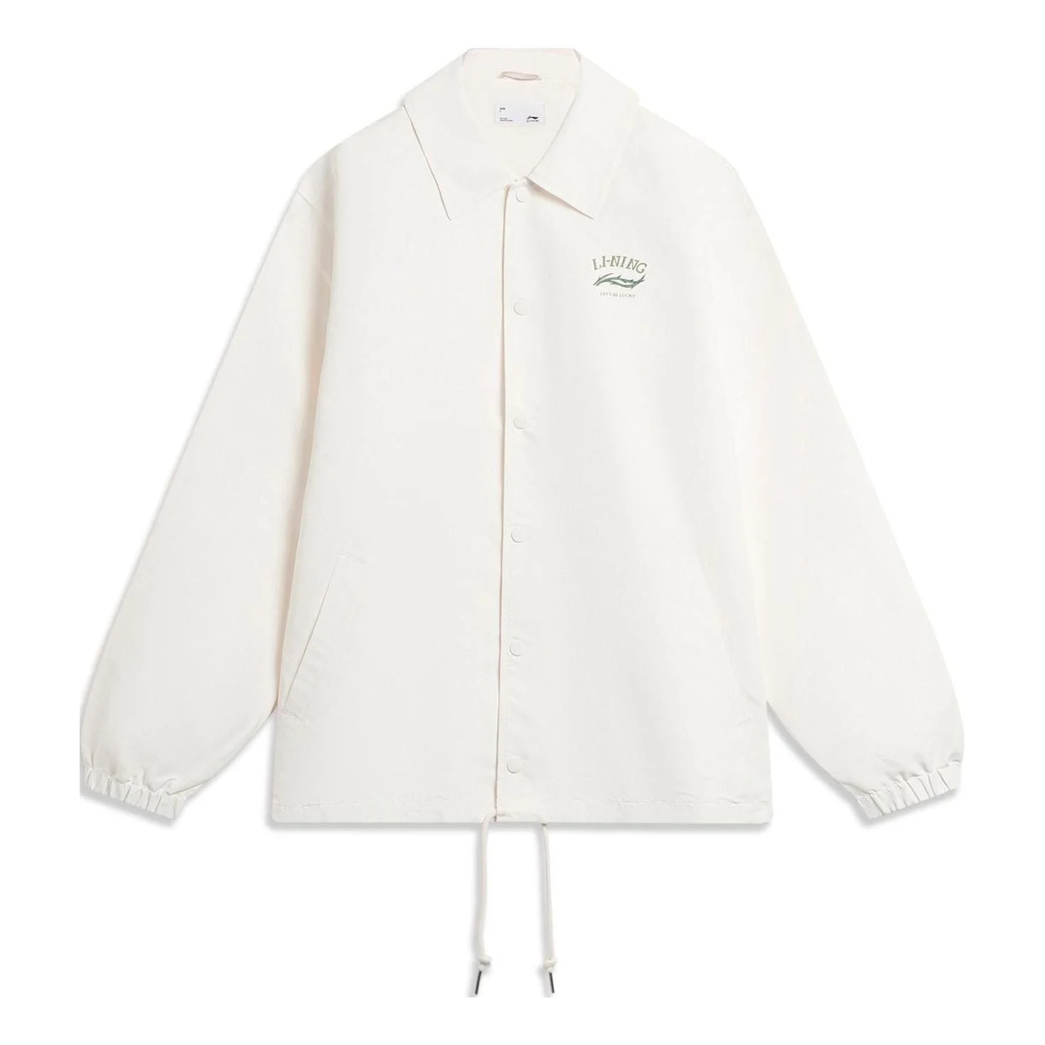 Li-Ning Graphic Coach Jacket 'Beige' AFDU365-1 - 1
