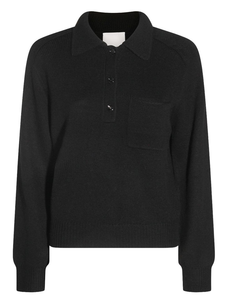 polo-neck patch-pocket sweater 1
