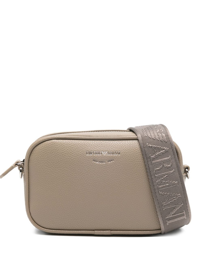logo-strap crossbody bag 1