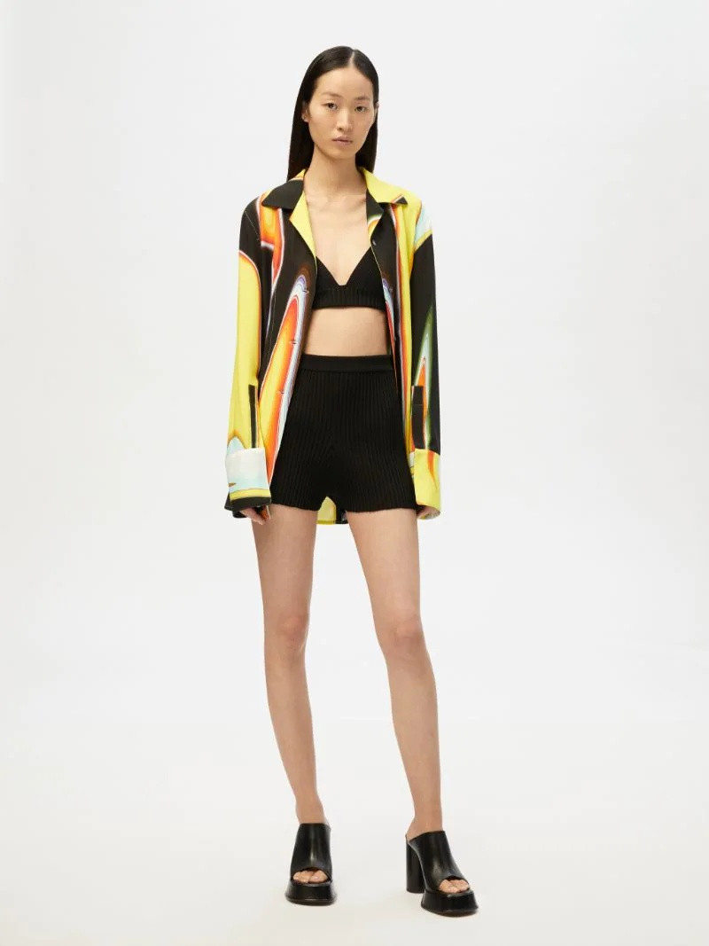 Ambush RIBBED KNIT SHORTS outlook