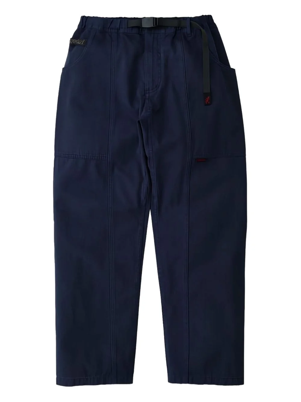 adjustable-belted trousers - 1