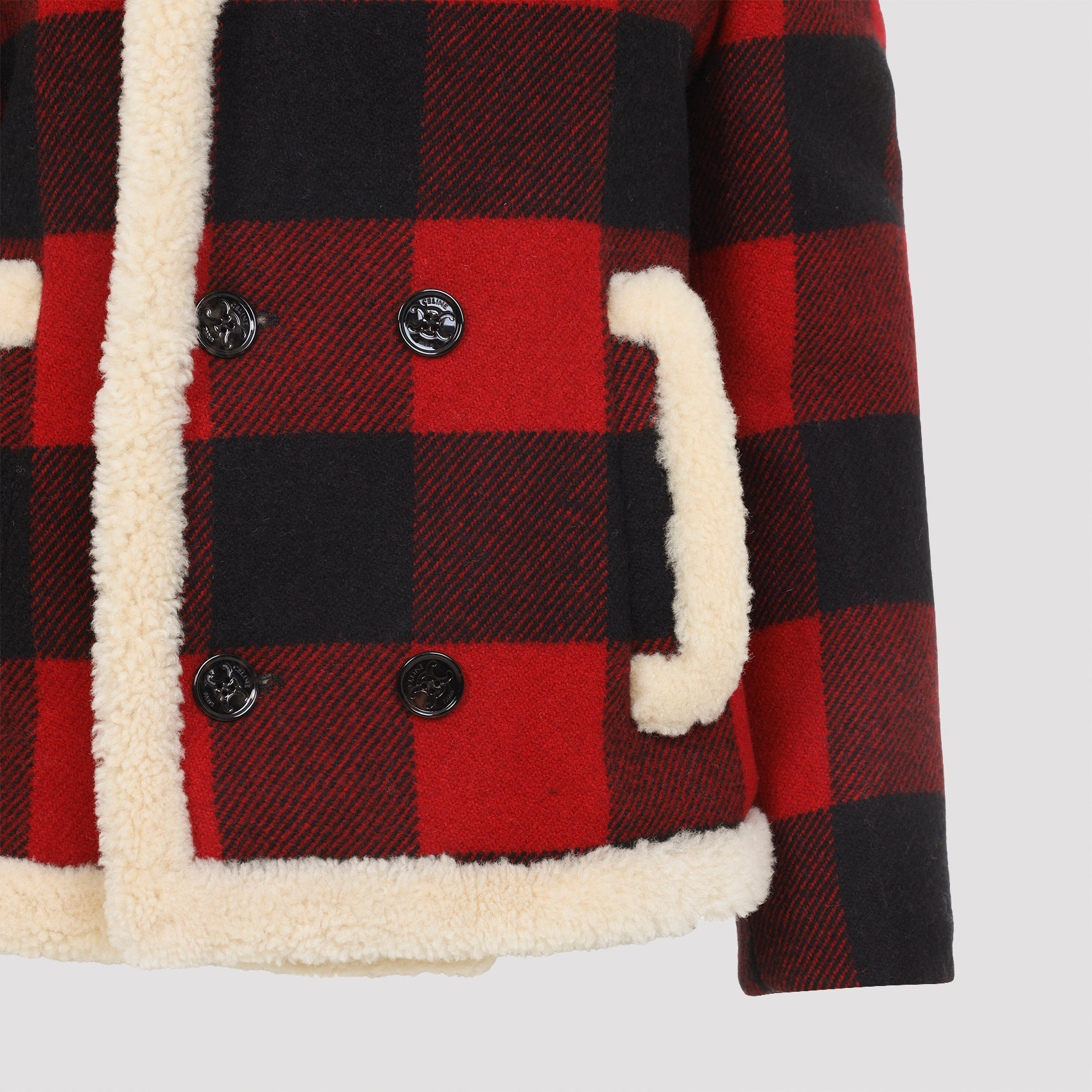 Celine Caban Shearling Jacket Women - 3