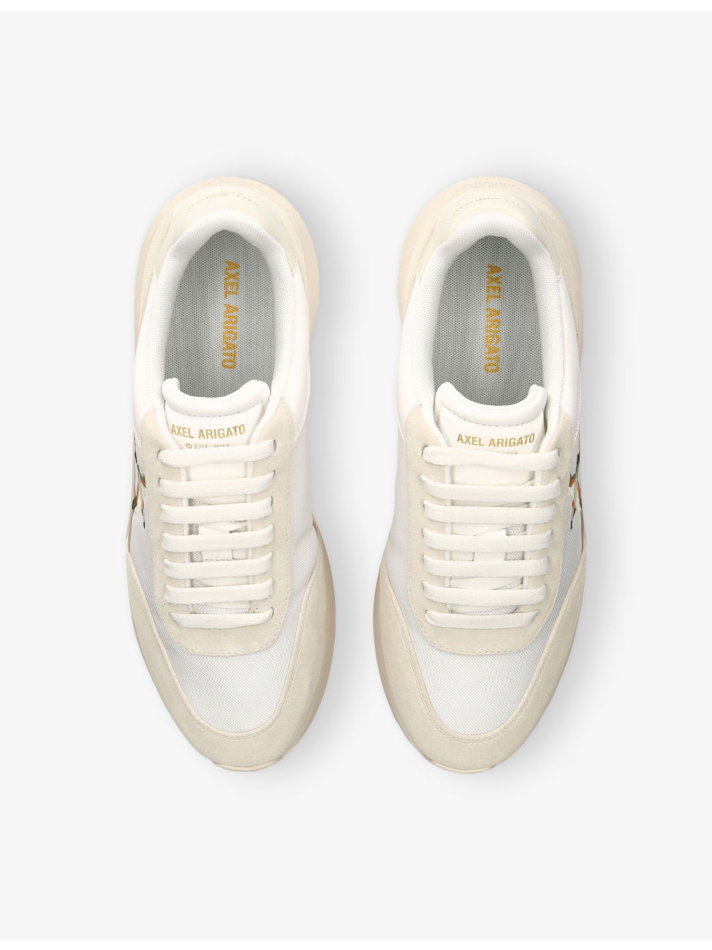 Genesis Neo Bird Suede and Leather Low-Top Runner Trainers - 2