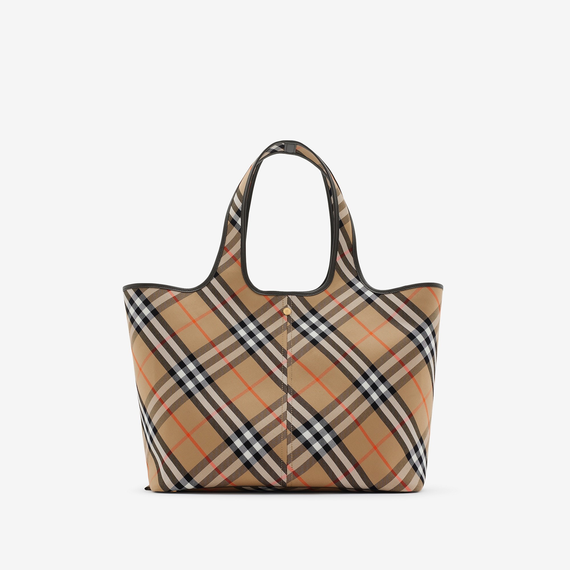 Medium Check Tote - 5