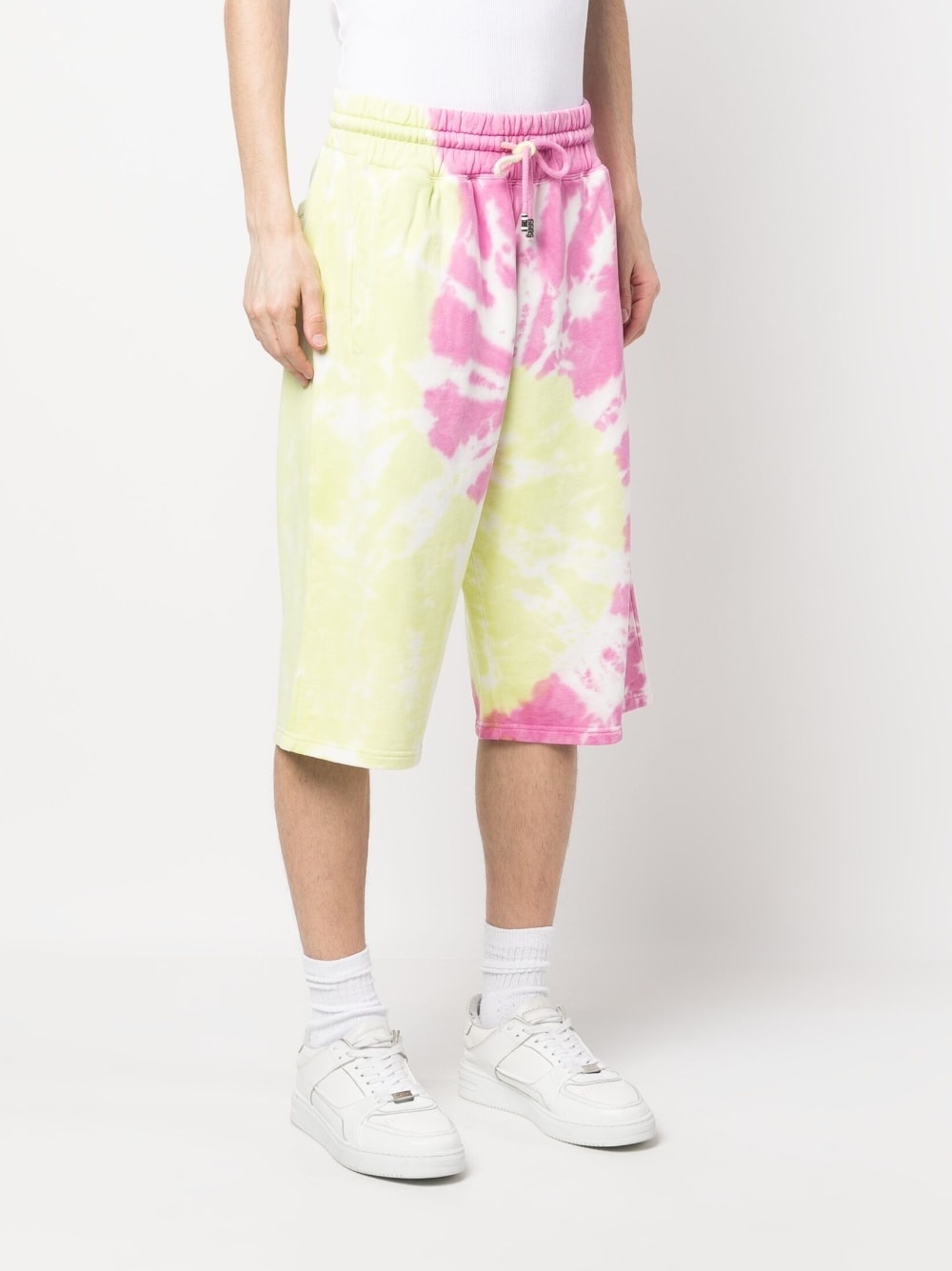 tie-dye print bermuda shorts - 3