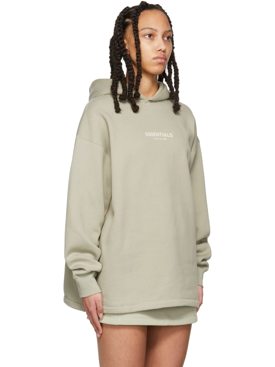 Green Relaxed Hoodie - 2