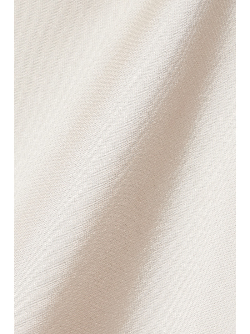 Open-back Satin Midi Dress 6