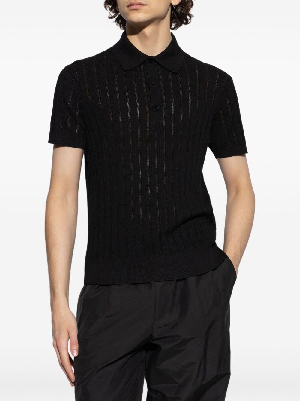 cotton polo shirt - 3