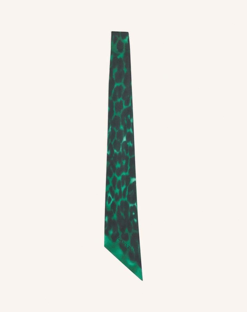 LEOPARD PRINT SILK TWILLY 1