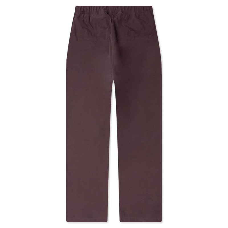 ESSENTIALS RELAXED TROUSER - PLUM outlook