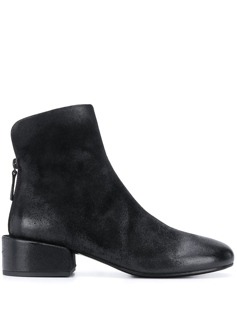 rear-zip ankle boots - 1