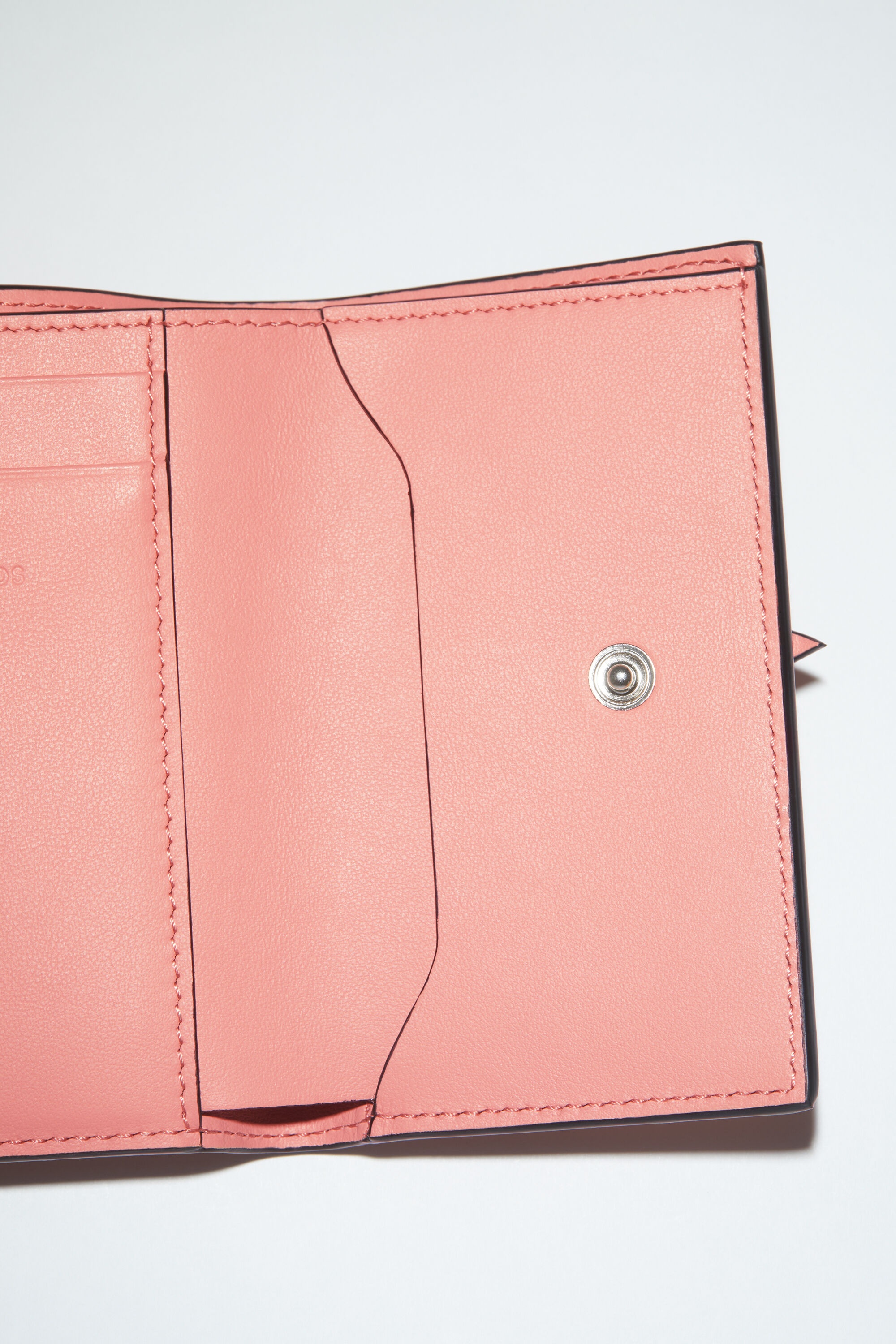 Musubi folded wallet - Salmon pink - 6