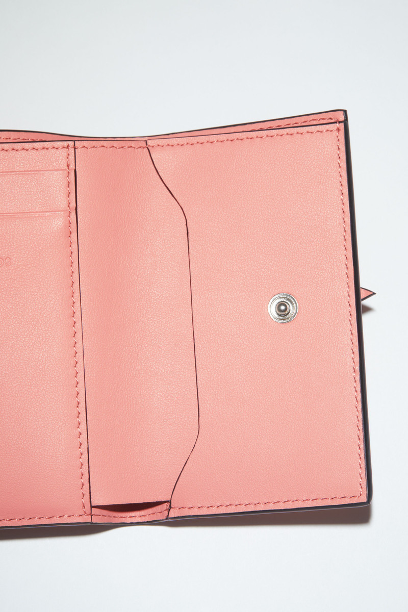 Musubi folded wallet - Salmon pink 6