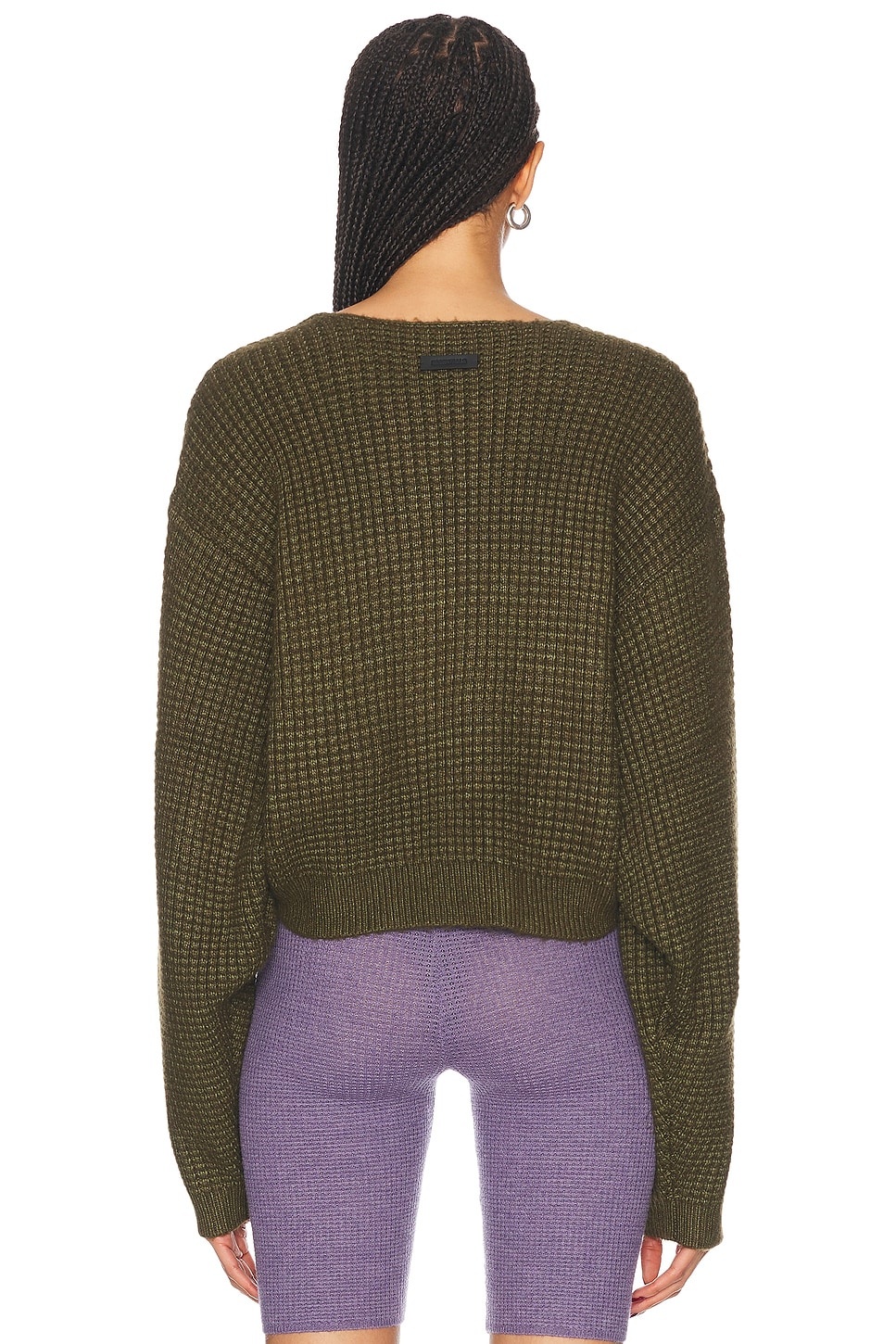 Cropped Crewneck Sweatshirt - 3
