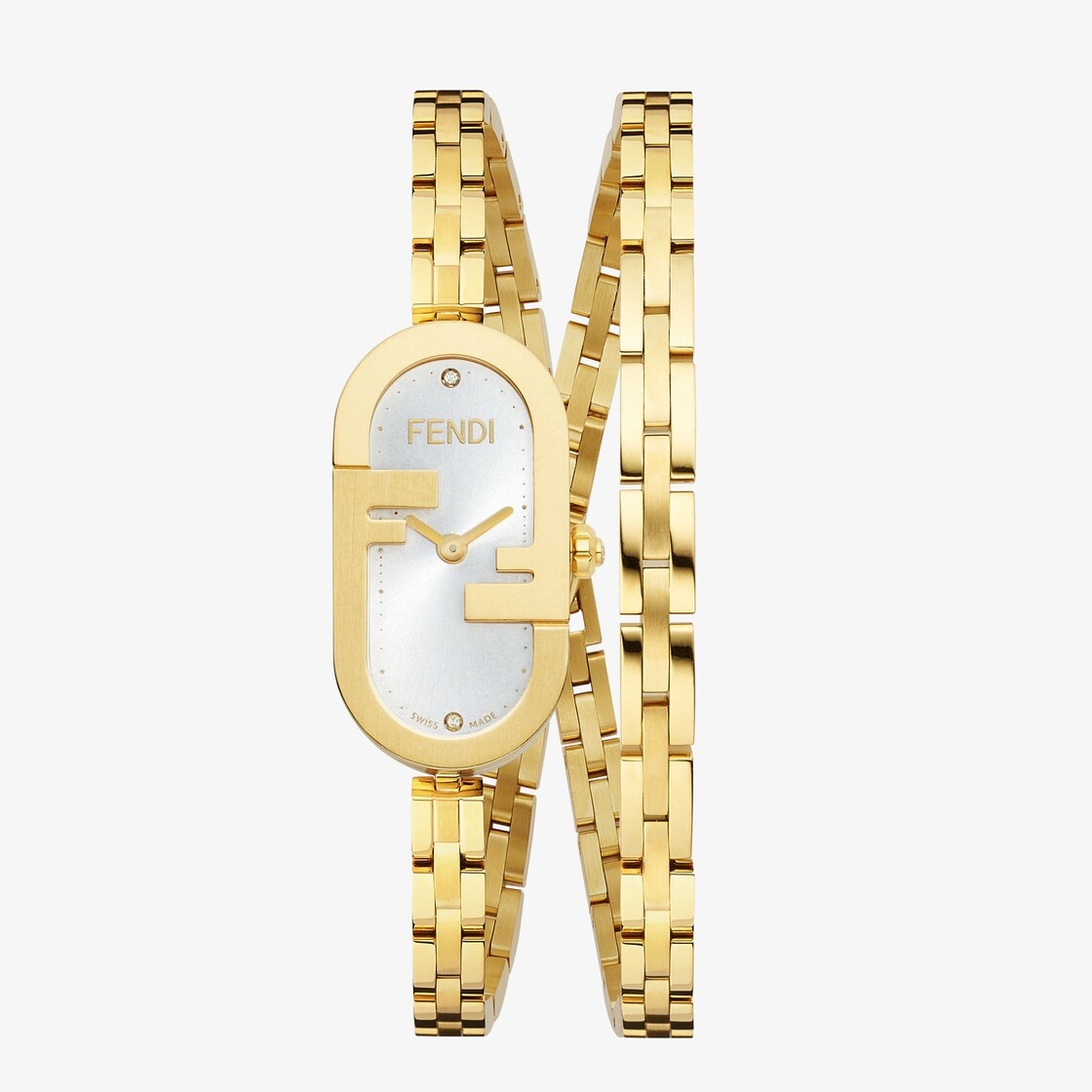 14.80 x 28.30 mm - Oval watch with O’Lock logo - 1